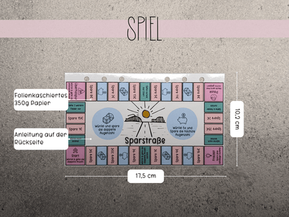 Sparstraße Sparspiel - Budgethelden