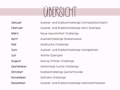 Jahres Set Challenge