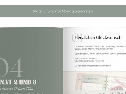 Digitales Workbook Umschlagmethode fürs Tablet