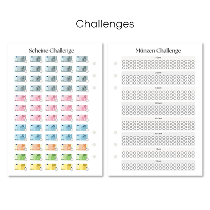 A5 Deluxe Binder Budgetplaner Set