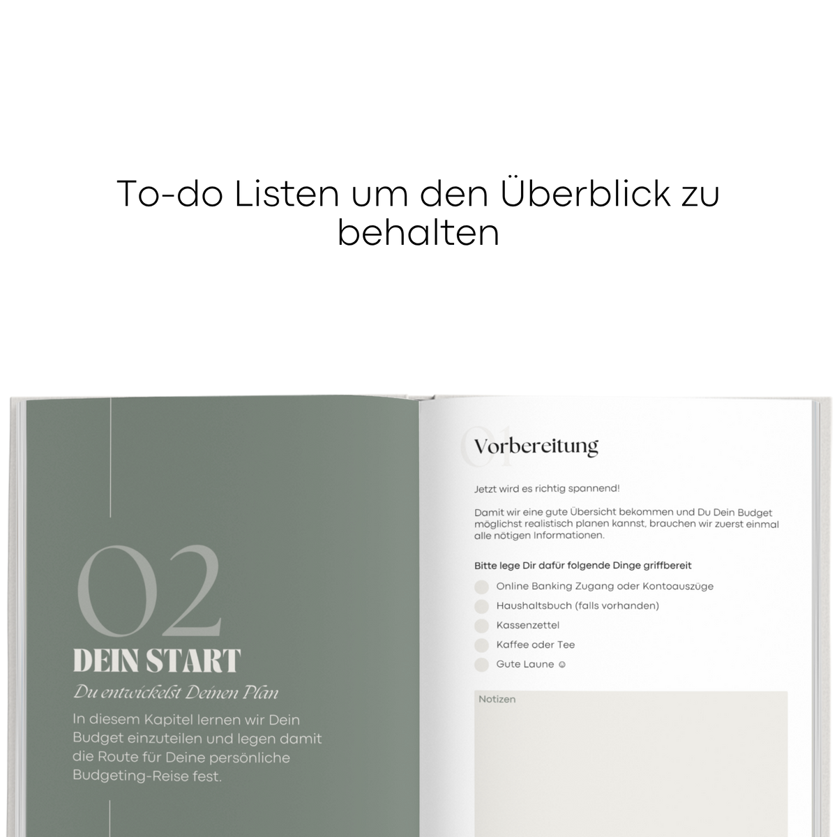 A6 XXL Premium Budgeting Starterset