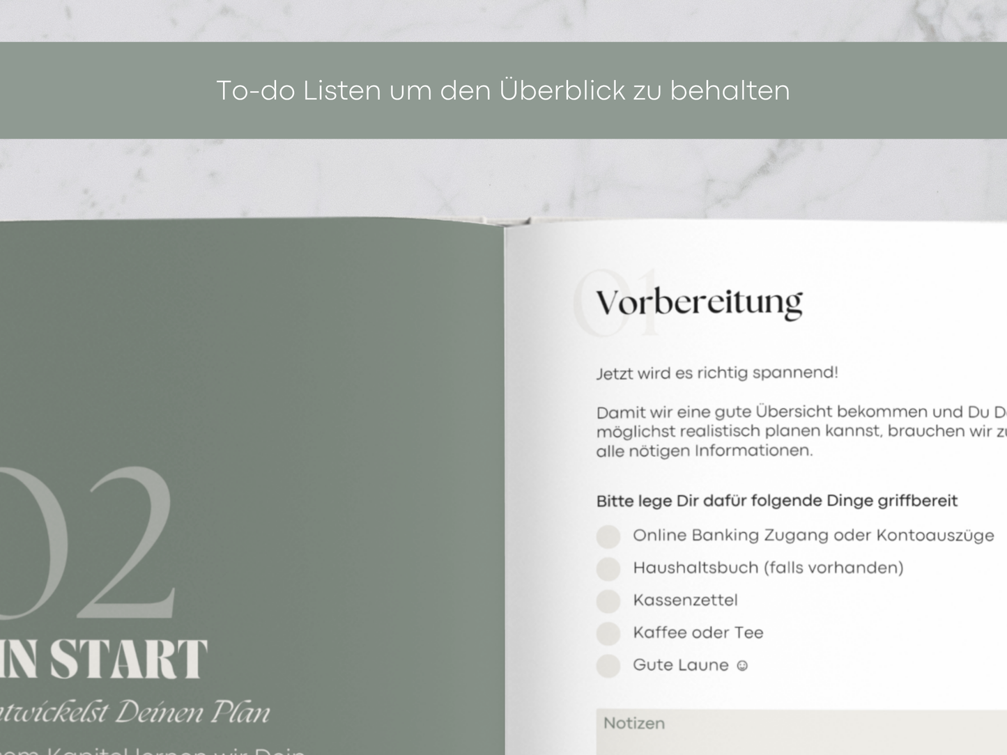 A6 Premium Budgeting Starterset