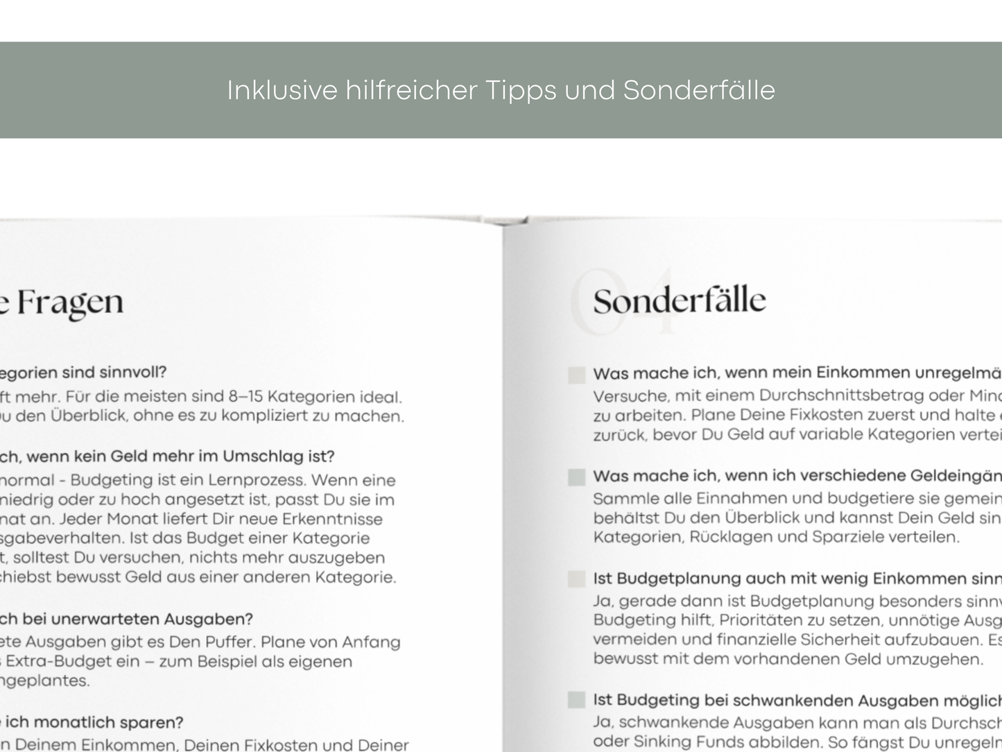 Digitales Workbook Umschlagmethode fürs Tablet
