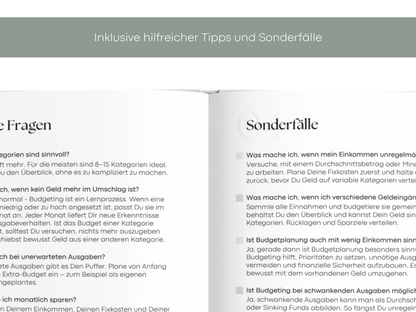 Digitales Workbook Umschlagmethode fürs Tablet