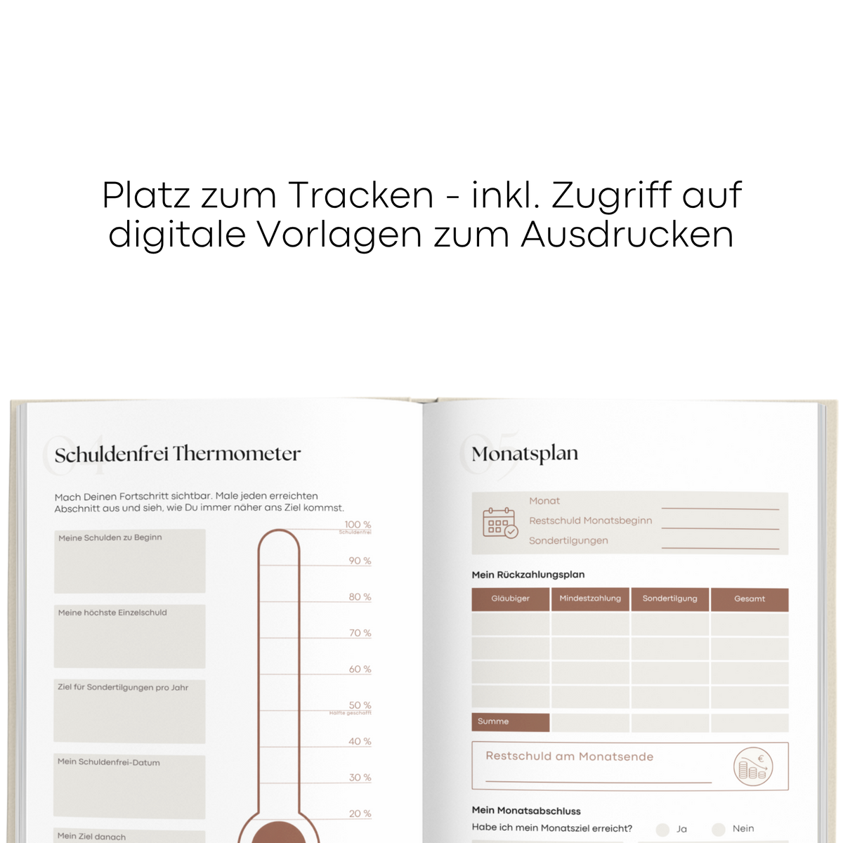 A5 Workbook Schuldenfrei