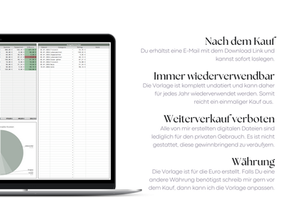 Digitaler Budgetplaner