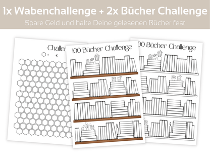 XXL A5 + A4 Einlagen Budget Bundle - Budgethelden
