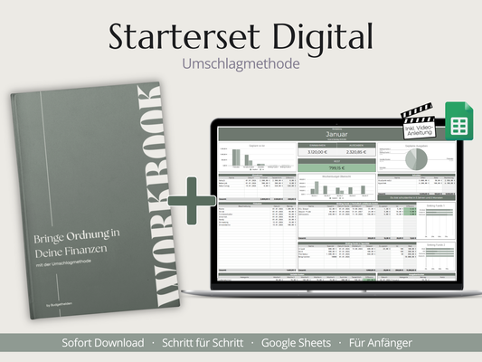 Starterset Digital Umschlagmethode