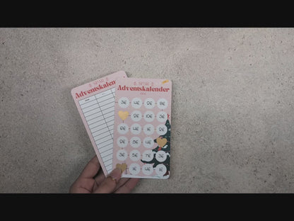 Adventskalender Rubbelchallenge