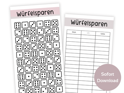 Würfelsparen Challenge - Budgethelden