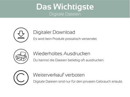 Budget Sheet Vorlage Eukalyptus - Budgethelden