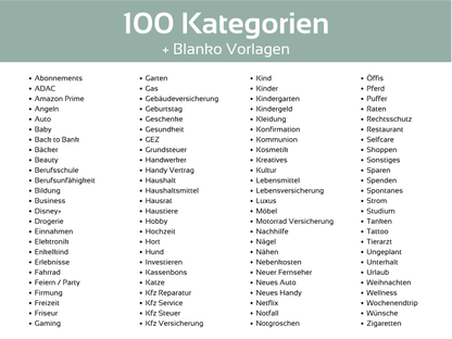 101 Deckblätter Vorlage Eukalyptus - Budgethelden
