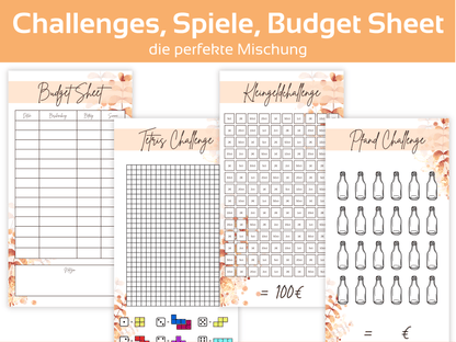 Ultimate Bundle Challenges und Deckblätter Herbstlich - Budgethelden
