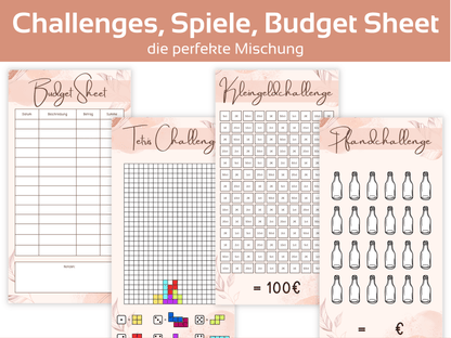 Ultimate Bundle Challenges und Deckblätter Ästhetik - Budgethelden