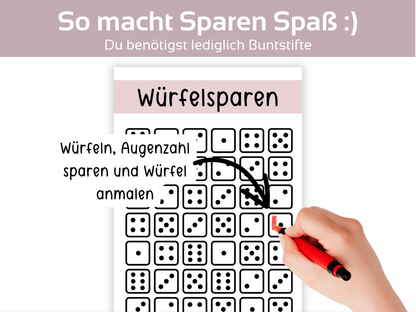 Würfelsparen Challenge - Budgethelden