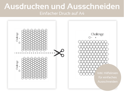 Waben Challenge A4, A5 & A6 - Budgethelden