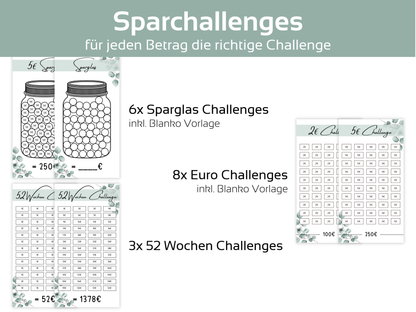 Ultimate Bundle Challenges und Deckblätter Eukalyptus - Budgethelden