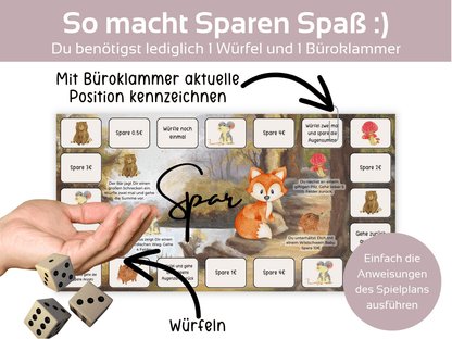 Sparfuchs Sparspiel Set - Budgethelden