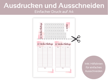 52 Wochen Challenge - Budgethelden