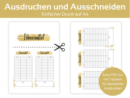 101 Deckblätter Vorlage Golden - Budgethelden