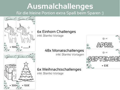 Ultimate Bundle Challenges und Deckblätter Eukalyptus - Budgethelden