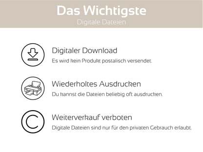 Rechnungen Tracker A4, A5 & A6 - Budgethelden