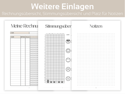Budget Jahresplaner 144 Seiten A4 & A5 - Budgethelden