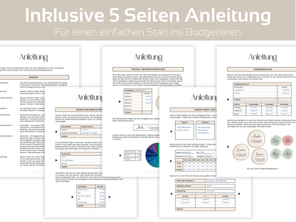 Budget Jahresplaner 144 Seiten A4 & A5 - Budgethelden